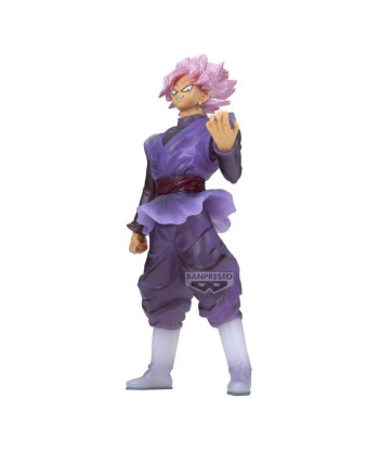 Figura Goku Black Super Saiyan Rosé 19cm - Dragon Ball Super - El Poder Divino más Oscuro