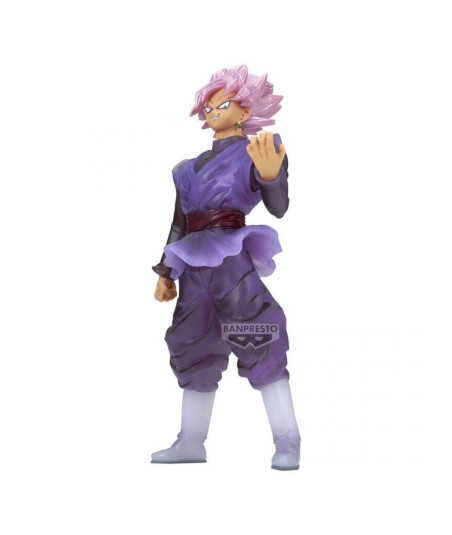 Figura Goku Black Super Saiyan Rosé 19cm - Dragon Ball Super - El Poder Divino más Oscuro