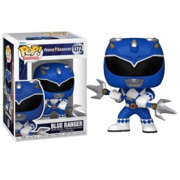 Figura Funko Pop Blue Ranger 1372 - Power Rangers - ¡El Poder del Triceratops!