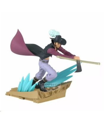 Figura Banpresto Dracule Mihawk 12cm - One Piece - El Tajo del Mejor Espadachín