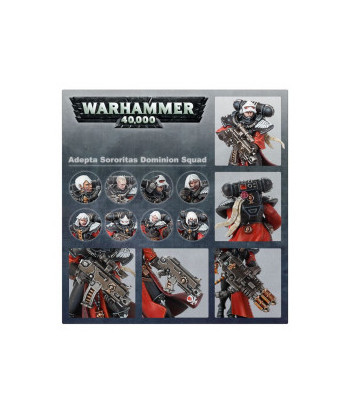 WARHAMMER 40K Adepta Sororitas: Battle Sisters Squad