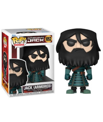 Figura Funko Pop Jack (Armored) 1052 - Samurai Jack - Guerrero del Futuro