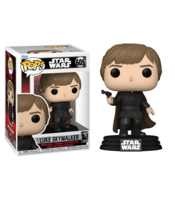 Figura Funko Pop Luke Skywalker 605 - Star Wars: El Retorno del Jedi - 40 Aniversario Caballero Jedi con Bláster