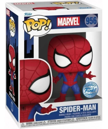 Figura Funko Pop Spider-Man 956 - Marvel - El Amistoso Vecino de Nueva York - Edición Especial