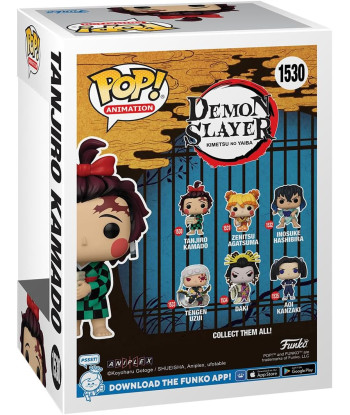 Figura Funko Pop Tanjiro Kamado 1530 - Demon Slayer - Kimetsu No Yaiba Anime