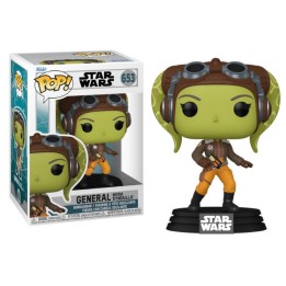 Figura Funko Pop General Hera 653 - Star Wars - Traje de Piloto con Bláster