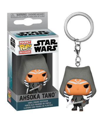 Llavero Pocket Pop Ahsoka Tano - Disney Star Wars - La Legendaria Guerrera Jedi