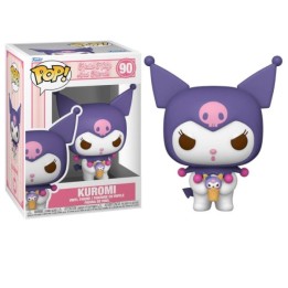 Figura Funko Pop Kuromi 90 - Hello Kitty and Friends - La Villana más Dulce con su Helado