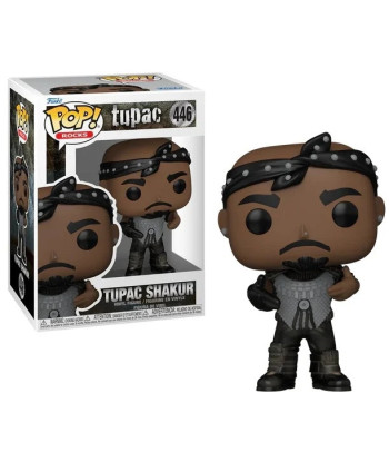 Figura Funko Pop Tupac Shakur 446 - Tupac - La Leyenda Inmortal del Rap