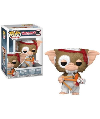 Figura Funko Pop Gizmo with Bow 1753 - Gremlins - El Mogwai más Guerrero
