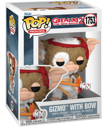 Figura Funko Pop Gizmo with Bow 1753 - Gremlins - El Mogwai más Guerrero