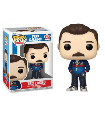 Figura Funko Pop Ted Lasso 1351 - Ted Lasso - El Entrenador más Carismático del AFC Richmond
