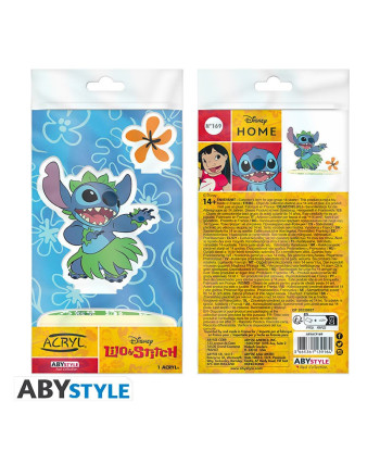 Figura ABYstyle Studio SFC Stitch Hula 8,5cm - Disney Lilo & Stitch - El Bailarín más Travieso de Hawái