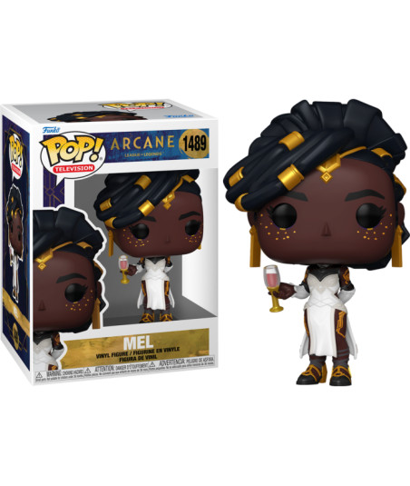 Figura Funko Pop Mel 1489 - Arcane - La Consejera más Elegante de Piltover