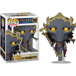 Figura Funko Pop Champion Viktor 1487 - Arcane - El Arquitecto de la Evolución Gloriosa