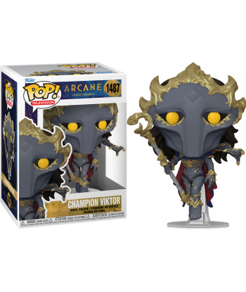 Figura Funko Pop Champion Viktor 1487 - Arcane - El Arquitecto de la Evolución Gloriosa