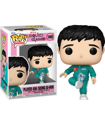 Figura Funko Pop Seong Gi-Hun 1485 - El Juego del Calamar - El Valiente Jugador 456