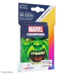 FUNDAS Marvel Champions Hulk (50) - 66 x 92mm