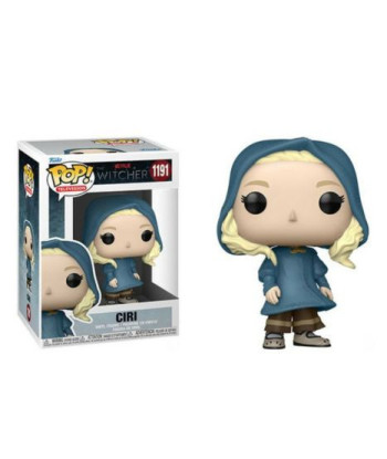 Figura Funko Pop Ciri 1191 - The Witcher - La Princesa del Destino con Capa Azul