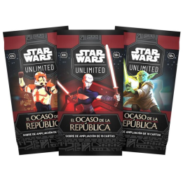 STAR WARS UNLIMITED - EL OCASO DE LA REPÚBLICA SOBRE (1 Unidad)