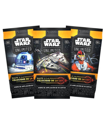 STAR WARS UNLIMITED - SALTO A LA VELOCIDAD DE LA LUZ SOBRE