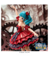 Figura Hatsune Miku Project DIVA MEGA39's 19cm - Star Ballerina - Elegancia en Rojo y Negro