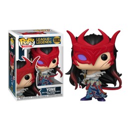 Figura Funko Pop Yone 1082 - League of Legends - El Espadachín de Dos Espadas