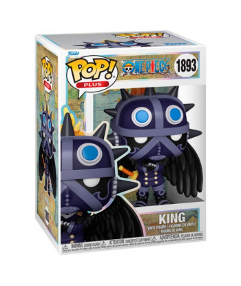 Figura Funko Pop King (Human Form) 1893 - One Piece - Forma Humana Lunarian