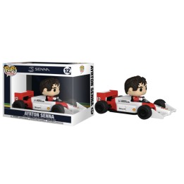 Figura Funko Pop Ayrton Senna 12 - Fórmula 1 - Legendario Piloto en su Monoplaza