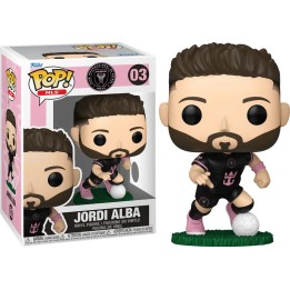 Figura Funko Pop Jordi Alba 03 - MLS Inter Miami - El Lateral más Veloz de las Garzas