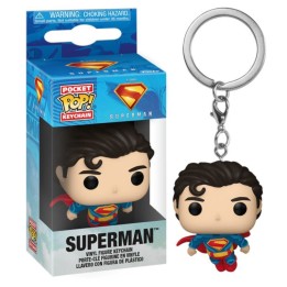 Llavero Funko Pop Superman - DC Superman - El Hombre de Acero en pleno Vuelo