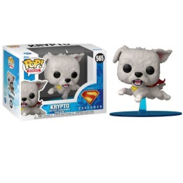 Figura Funko Pop Krypto 565 - DC Superman - El Súper Perro más Leal de Metrópolis