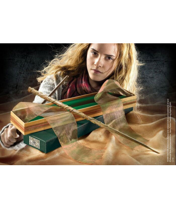 Varita The Noble Collection Hermione Granger - Harry Potter Ollivander's Edition - La Magia de la Bruja más Brillante 38cm