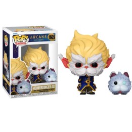 Figura Funko Pop Heimerdinger con Poro 1605 - Arcane - El Sabio Científico de Piltover