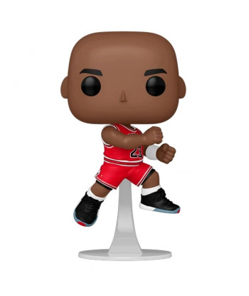 Figura Funko Pop Michael Jordan 206 - NBA Chicago Bulls - El Rey del Aire en Pleno Vuelo