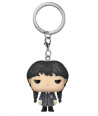 Llavero Pocket Pop Miércoles Addams - Wednesday - Estilo Gótico en la Academia Nunca Más Special Edition