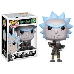 Figura Funko Pop Weaponized Rick 172 - Rick y Morty - El Científico más Peligroso del Multiverso