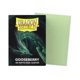Fundas Standard Dual Matte Gooseberry (100) - Dragon Shield