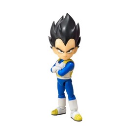 Figura S.H. Figuarts Vegeta (Mini) - Dragon Ball Daima - El Príncipe de los Saiyans en Versión Compacta