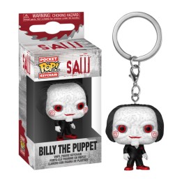 Llavero Pocket Pop Billy the Puppet - Saw - El Mensajero de los Juegos de Jigsaw