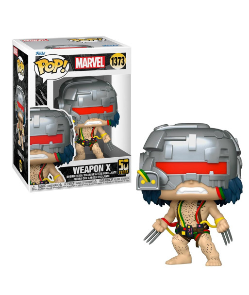 Figura Funko Pop Weapon X 1373 - Marvel Wolverine 50 Years - El Experimento del Proyecto X