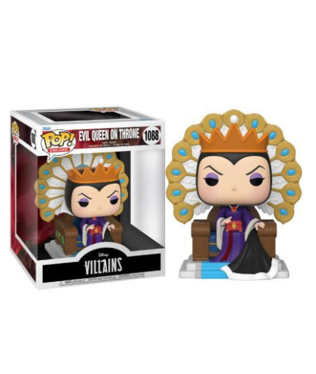 Figura Funko Pop Evil Queen on Throne 1088 - Disney Snow White - El Trono más Majestuoso y Malvado