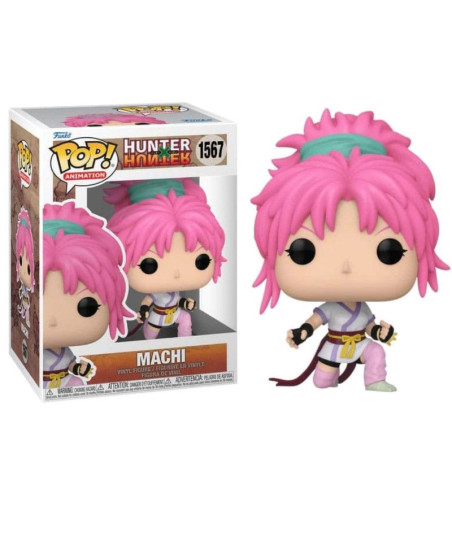 Figura Funko Pop Machi 1567 - Hunter x Hunter - Brigada Fantasma Coleccionable