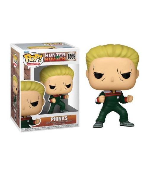 Figura Funko Pop Phinks 1569 - Hunter x Hunter - Brigada Fantasma Coleccionable