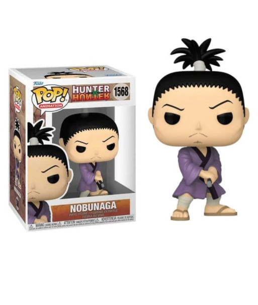 Figura Funko Pop Nobunaga 1568 - Hunter x Hunter - Brigada Fantasma Coleccionable
