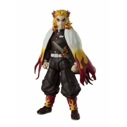 Figura S.H.Figuarts Kyojuro Rengoku 15 cm - Demon Slayer - El Corazón Ardiente del Tren Infinito