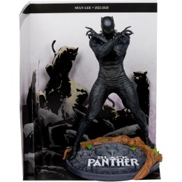 Figura McFarlane Toys Black Panther - Marvel Knights 4 - ¡Homenaje a Stan Lee y Wakanda! 17cm