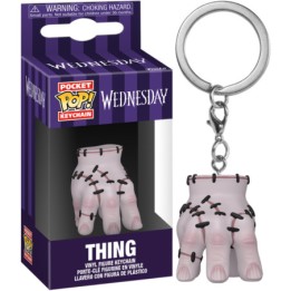 Llavero Pocket Pop Cosa - Wednesday - La Mano Derecha más Leal de la Familia Addams