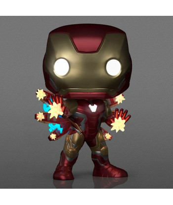 Figura Funko Pop Iron Man 1555 - Marvel The Infinity Saga - El Poder del Mark LXXXV Edición Especial Glow in the Dark