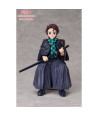 Figura Tanjiro Kamado 15 cm - Demon Slayer - Atuendo de Gala con Bufanda